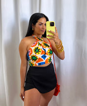 Load image into Gallery viewer, &quot;LORENA&quot; BLACK SKORT
