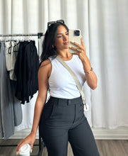 Load image into Gallery viewer, &quot;EXPRESSO&quot; HIGH WAISTED BLACK PANTS
