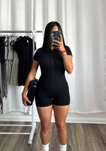 Load image into Gallery viewer, BLACK SPORT ROMPER
