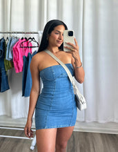 Load image into Gallery viewer, &quot;MÓNICA&quot; DENIM DRESS
