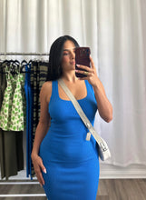 Load image into Gallery viewer, BLUE CASUAL DRESS
