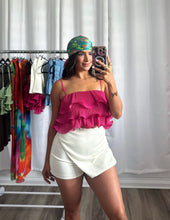 Load image into Gallery viewer, WHITE SKORT
