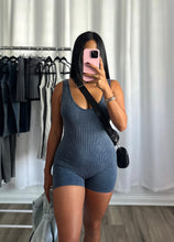 Load image into Gallery viewer, NAVY ROMPER
