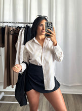Load image into Gallery viewer, LATTE STRIPED SHIRT
