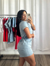 Load image into Gallery viewer, DENIM ROMPER
