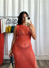 Load image into Gallery viewer, &quot;SUNSET&quot; CROCHET DRESS
