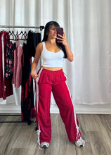 Load image into Gallery viewer, STRIPED RED PANTS
