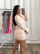 Load image into Gallery viewer, NUDE PINK SEQUIN SET
