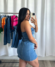 Load image into Gallery viewer, &quot;COMFY&quot; DENIM DRESS
