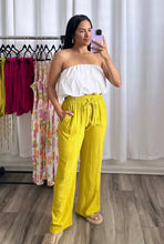 Load image into Gallery viewer, &quot;LEMON&quot; LINEN PANTS
