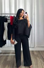 Load image into Gallery viewer, BLACK PANTS SET
