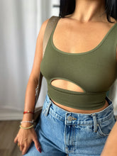 Load image into Gallery viewer, GREEN BASIC TOP
