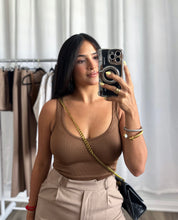 Load image into Gallery viewer, BROWN BASIC TOP
