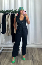 Load image into Gallery viewer, BLACK JUMPSUIT
