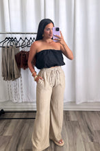 Load image into Gallery viewer, &quot;SAND&quot; LINEN PANTS
