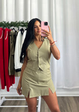 Load image into Gallery viewer, GREEN VEST ROMPER
