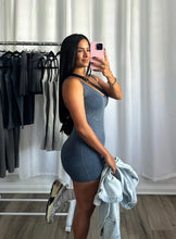 Load image into Gallery viewer, NAVY ROMPER
