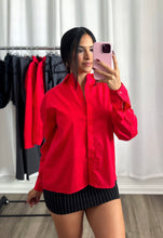 Load image into Gallery viewer, RED BUTTON SHIRT

