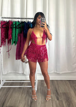 Load image into Gallery viewer, FUCHSIA SKIRT SET
