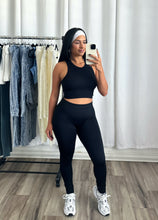 Load image into Gallery viewer, &quot;DARK SKY&quot; BLACK LEGGINGS
