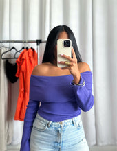 Load image into Gallery viewer, &quot;ASPEN&quot; OFF SHOULDER SWEATER TOP
