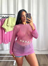 Load image into Gallery viewer, PINK COVER-UP DRESS
