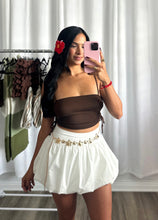 Load image into Gallery viewer, WHITE SKORT

