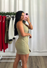 Load image into Gallery viewer, GREEN VEST ROMPER

