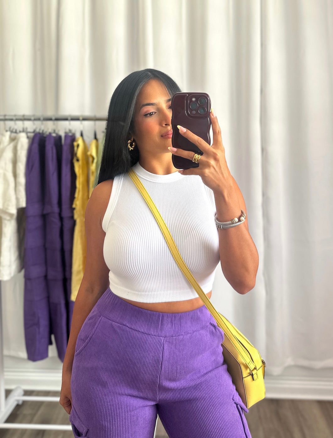 WHITE BASIC TOP