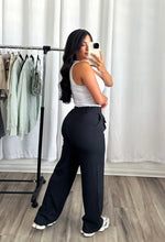 Load image into Gallery viewer, &quot;TUESDAY&quot; HIGH WAISTED BLACK PANTS
