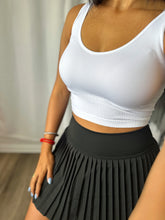 Load image into Gallery viewer, BLACK TENNIS SKIRT

