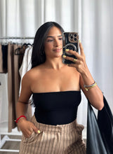 Load image into Gallery viewer, BLACK TUBE BODYSUT
