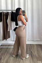 Load image into Gallery viewer, BEIGE HIGH WAISTED PANTS
