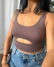 Load image into Gallery viewer, BROWN BASIC TOP
