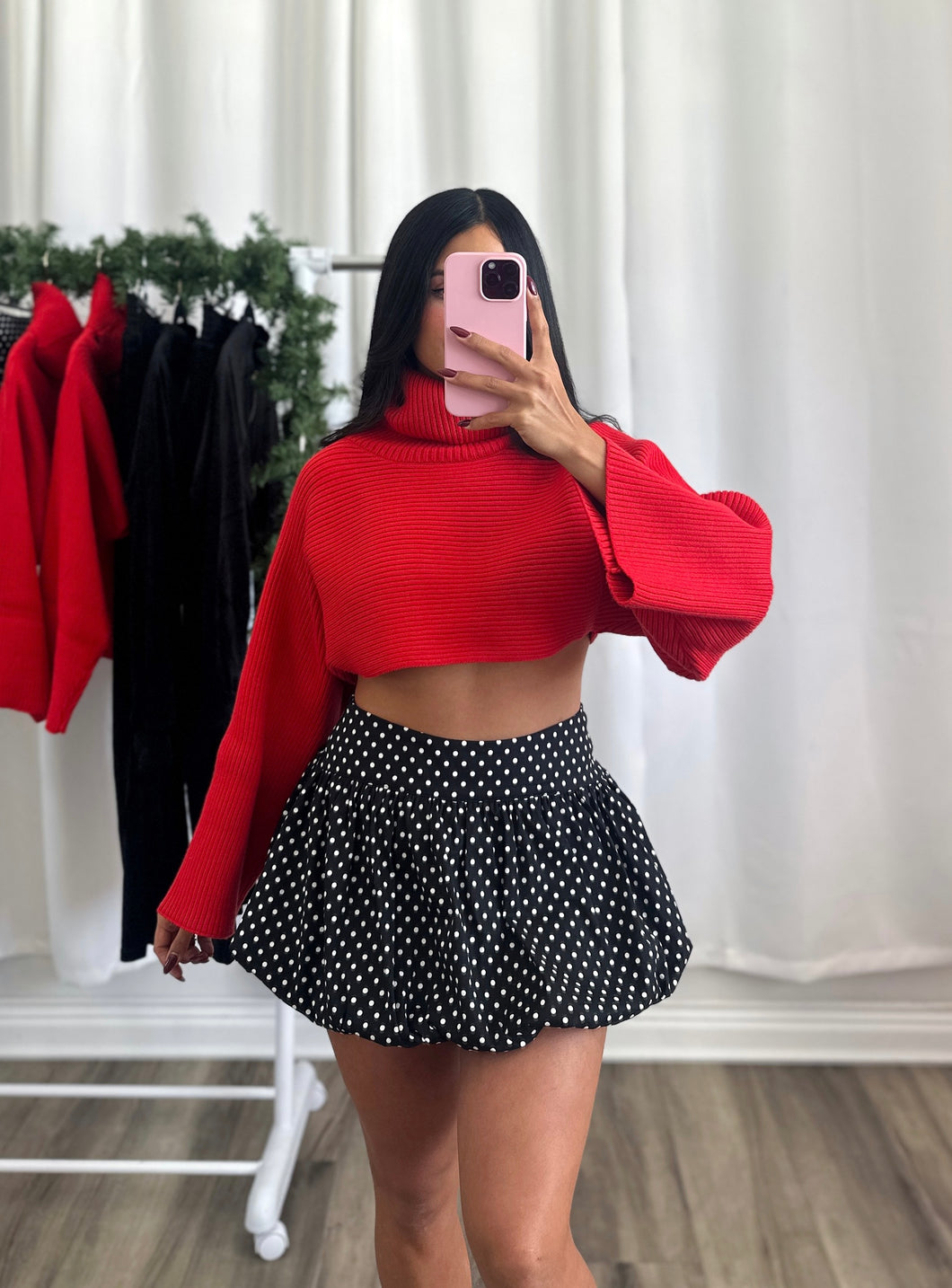 POLKA DOTS SKORT | (PRE-ORDEN | LLEGAN DEL 17 AL 21 DE NOVIEMBRE)