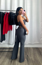 Load image into Gallery viewer, GREY STRIPE PANTS SET
