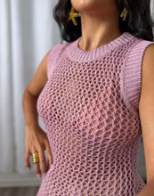 Load image into Gallery viewer, &quot;MERMAID&quot; CROCHET DRESS
