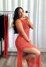 Load image into Gallery viewer, &quot;SUNSET&quot; CROCHET DRESS
