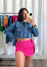 Load image into Gallery viewer, &quot;BERRY&quot; FUCHSIA MINI SKIRT
