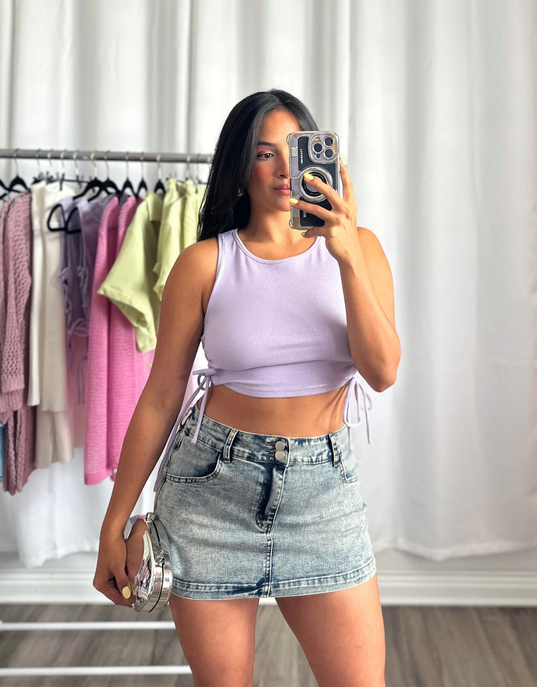 DENIM SKIRT