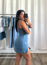 Load image into Gallery viewer, DENIM DRESS/ROMPER
