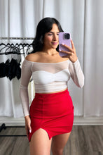 Load image into Gallery viewer, &quot;SWEETHEART&quot; RED SKIRT
