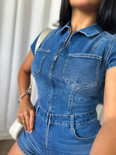 Load image into Gallery viewer, &quot;MARIANA&quot; DENIM ROMPER
