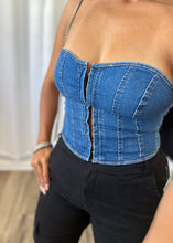 Load image into Gallery viewer, DENIM TOP
