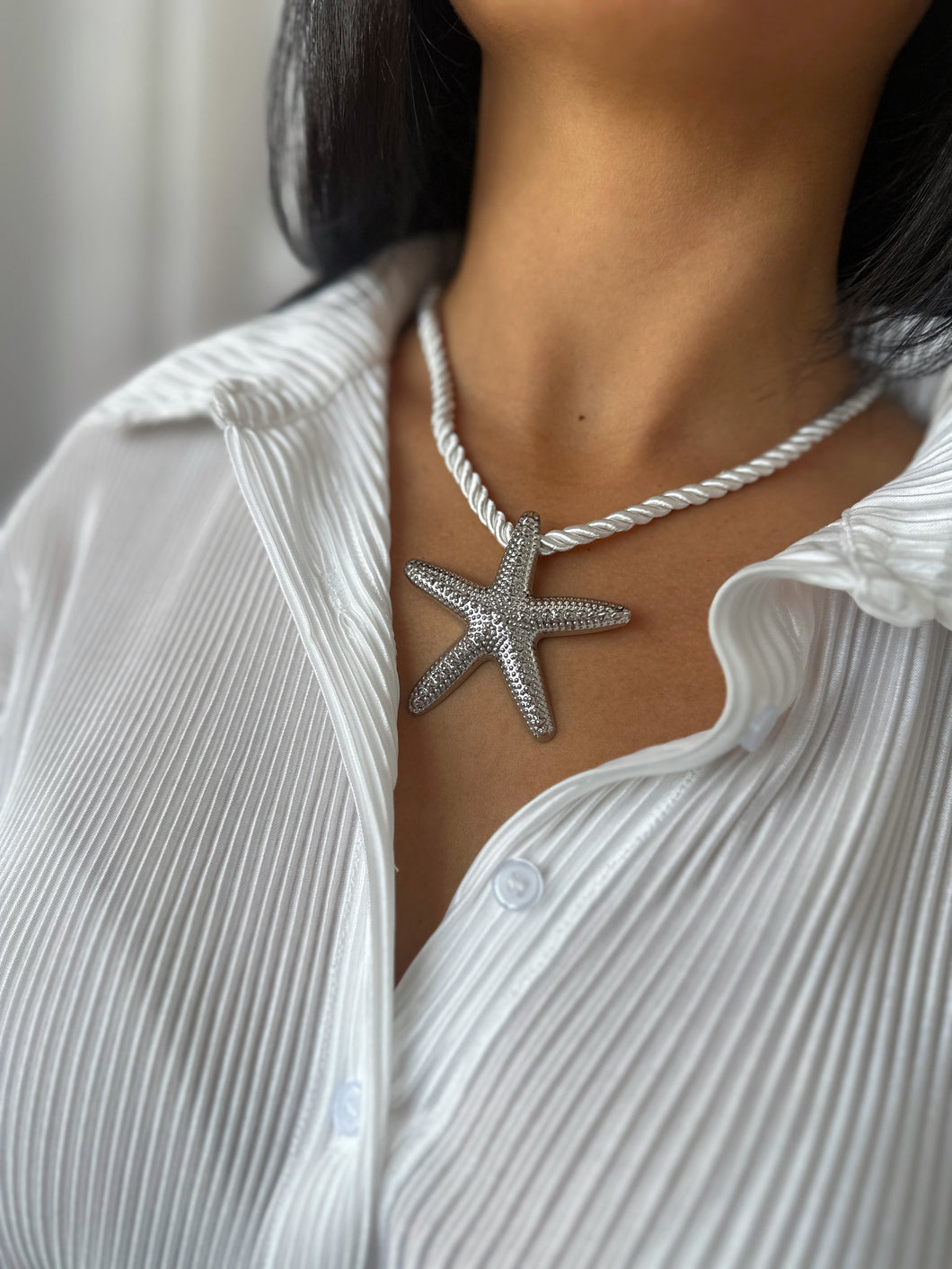 SUMMER SILVER NECKLACE