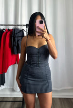 Load image into Gallery viewer, BLUE STRIPE SKIRT SET
