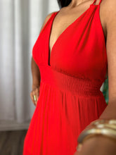 Load image into Gallery viewer, &quot;LOVING&quot; RED MAXI DRESS
