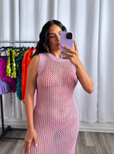 Load image into Gallery viewer, &quot;MERMAID&quot; CROCHET DRESS
