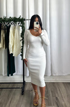 Load image into Gallery viewer, CHRISTMAS WHITE DRESS
