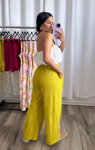 Load image into Gallery viewer, &quot;LEMON&quot; LINEN PANTS
